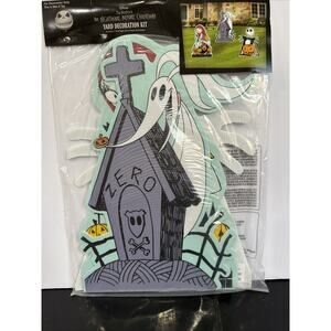 DISNEY NIGHTMARE BEFORE CHRISTMAS YARD DISPLAY Jack Skellington Sally Zero